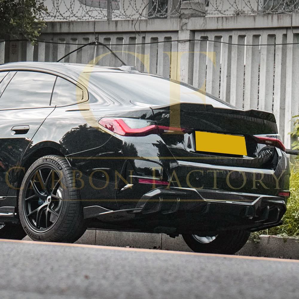 SQ Style Pre-Preg Carbon Fibre Rear Diffuser for BMW 4 Series i4 21-24 - Carbon Factory