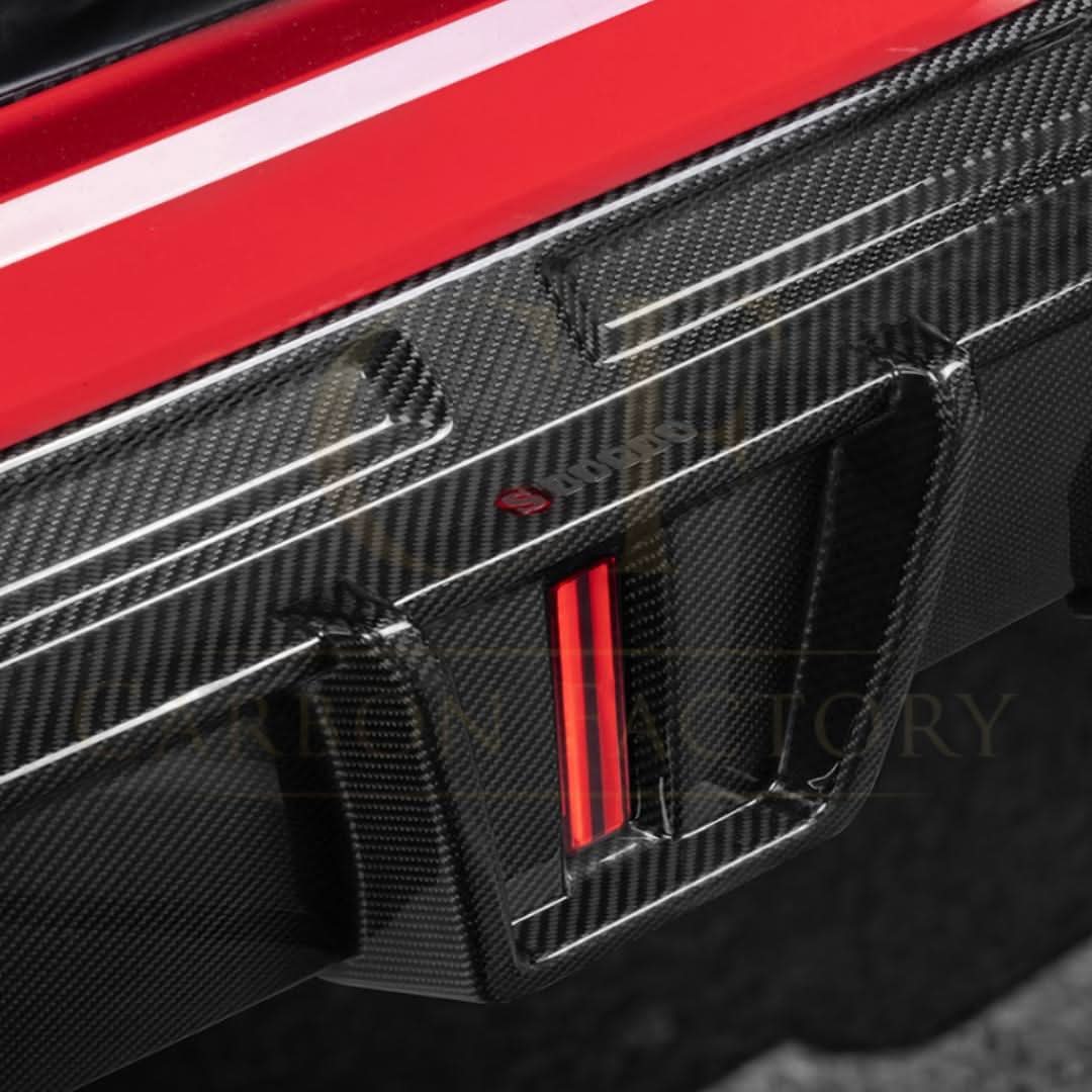 SQ Style Pre-preg Carbon Fibre Rear Diffuser for BMW F96 X6M 20-Present - Carbon Factory