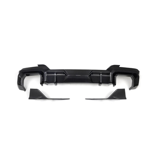 SQ Style Pre-Preg Carbon Fibre Rear Diffuser for BMW G01 X3 G08 IX3 LCI 22-25 - Carbon Factory