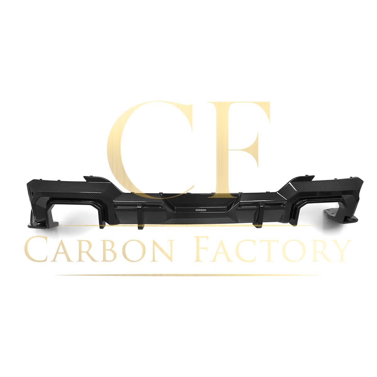 SQ Style Pre-Preg Carbon Fibre Rear Diffuser for BMW G01 X3 G08 IX3 LCI 22-25 - Carbon Factory