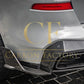 SQ Style Pre-Preg Carbon Fibre Rear Diffuser for BMW G05 X5 LCI 23-25 - Carbon Factory