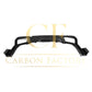 SQ Style Pre-Preg Carbon Fibre Rear Diffuser for BMW G05 X5 LCI 23-25 - Carbon Factory