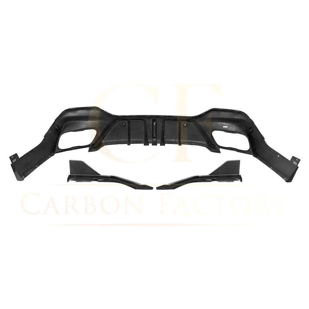 SQ Style Pre-preg Carbon Fibre Rear Diffuser for BMW G06 LCI X6 20-Present - Carbon Factory
