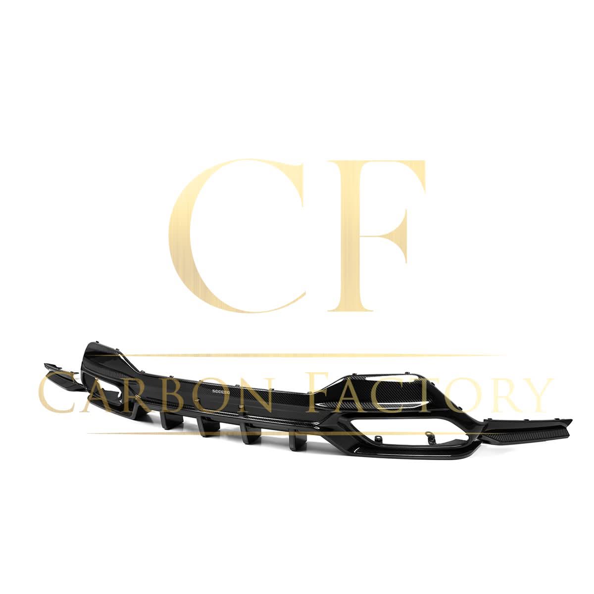 SQ Style Pre-Preg Carbon Fibre Rear Diffuser for BMW G14 G15 8 Series 20-Present - Carbon Factory