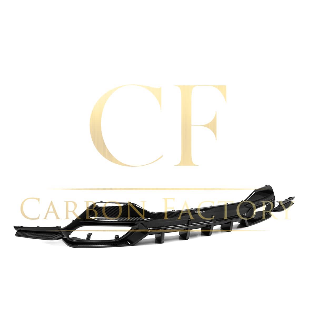 SQ Style Pre-Preg Carbon Fibre Rear Diffuser for BMW G14 G15 8 Series 20-Present - Carbon Factory