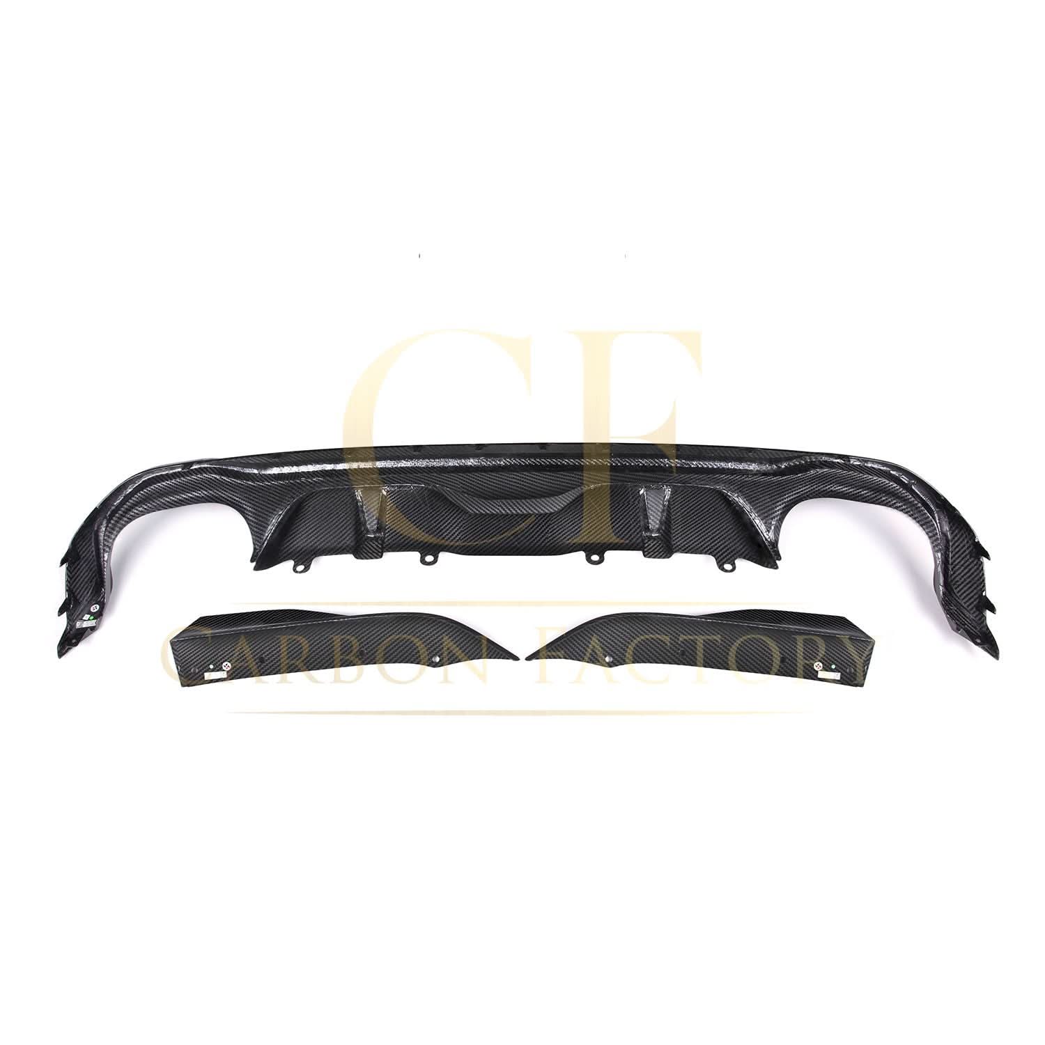 SQ Style Pre-Preg Carbon Fibre Rear Diffuser Quad Exhaust for BMW G26 4 Series Gran Coupe 21-24 - Carbon Factory