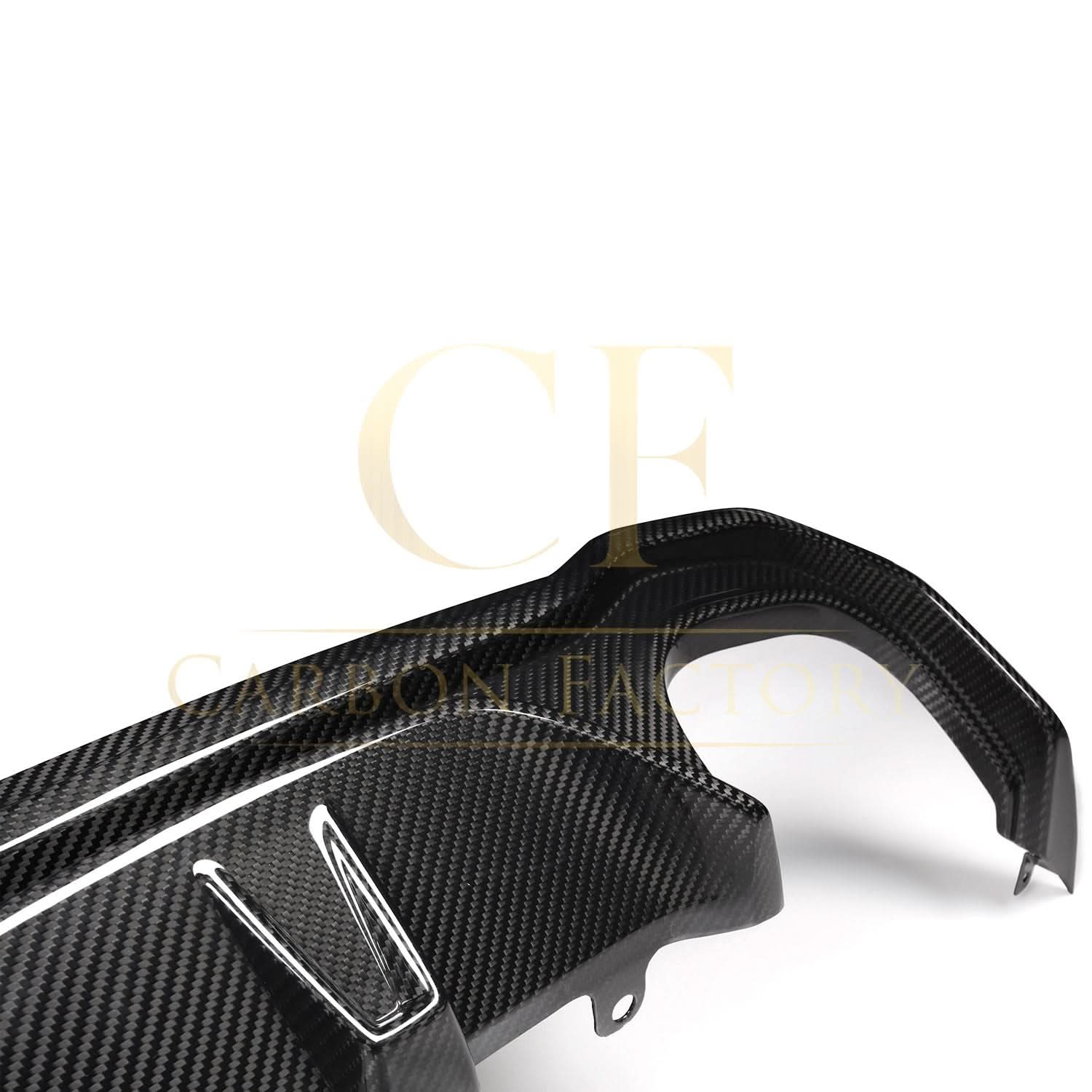 SQ Style Pre-Preg Carbon Fibre Rear Diffuser Quad Exhaust for BMW G26 4 Series Gran Coupe 21-24 - Carbon Factory