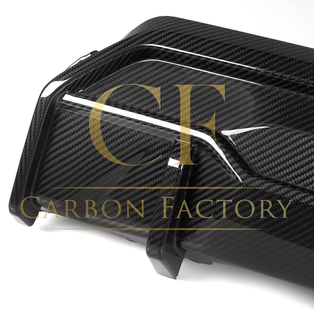 SQ Style with LED Pre-Preg Carbon Fibre Rear Diffuser for BMW 2 Series G42 Coupe 21-Present - Carbon Factory