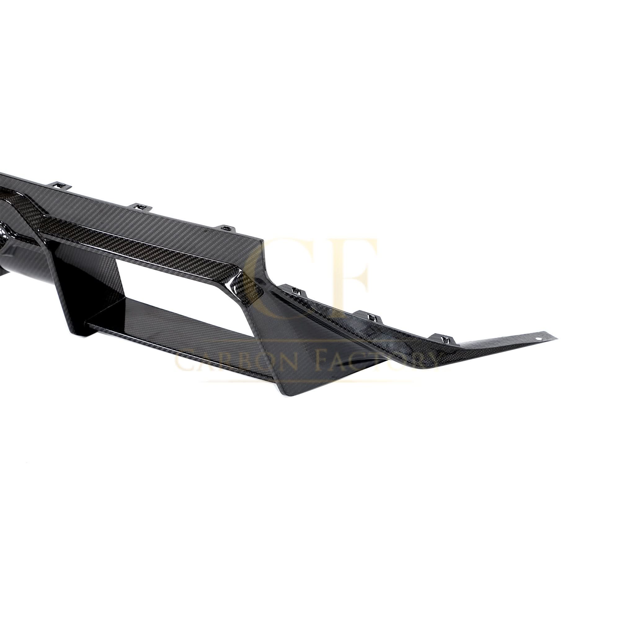 V Style Pre-Preg Carbon Fibre Diffuser for BMW G87 M2 23-Present - Carbon Factory