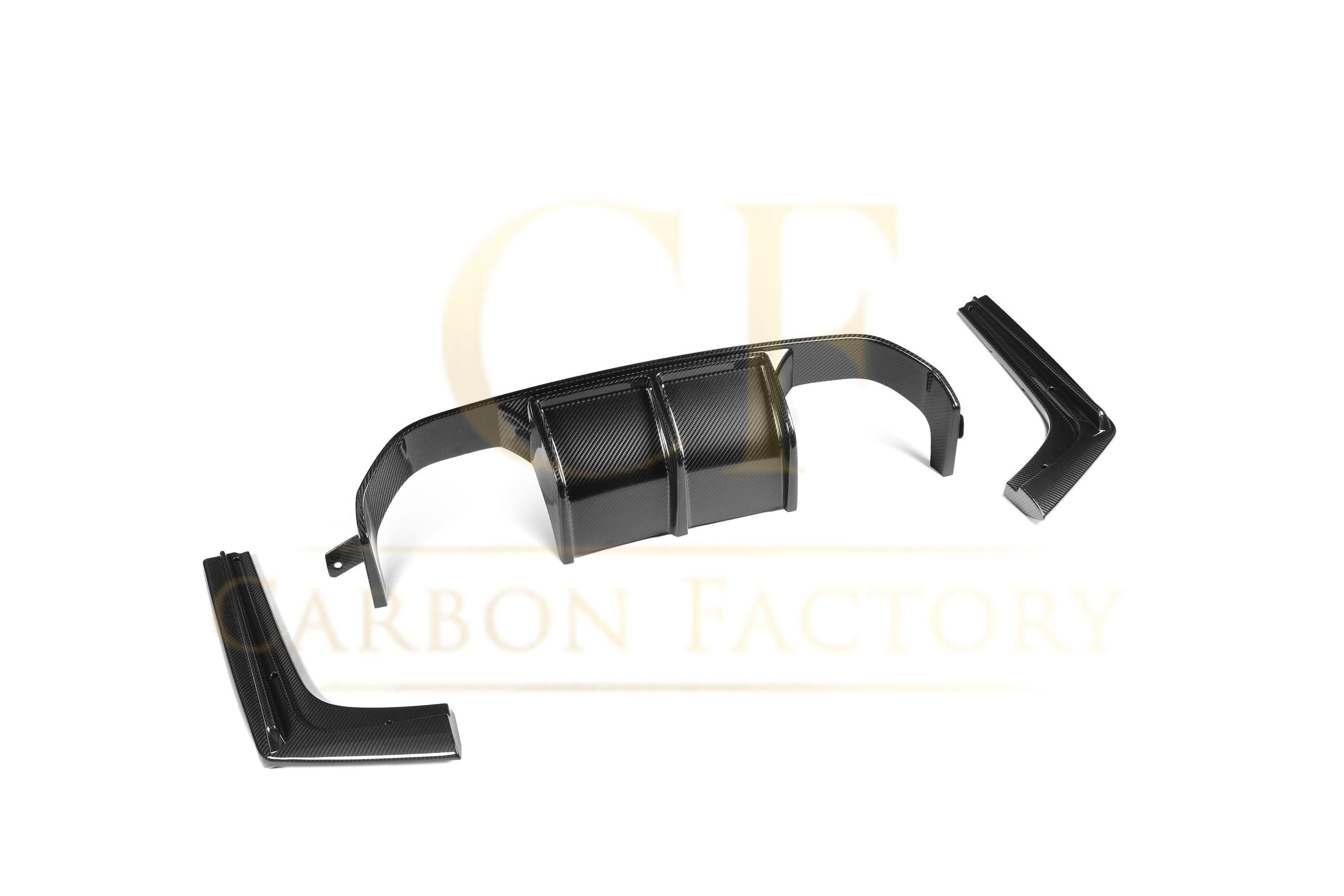 V Style Pre-Preg Carbon Fibre Rear Diffuser for BMW F80 M3 F82 F83 M4 14-20 - Carbon Factory
