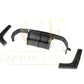 V Style Pre-Preg Carbon Fibre Rear Diffuser for BMW F80 M3 F82 F83 M4 14-20 - Carbon Factory