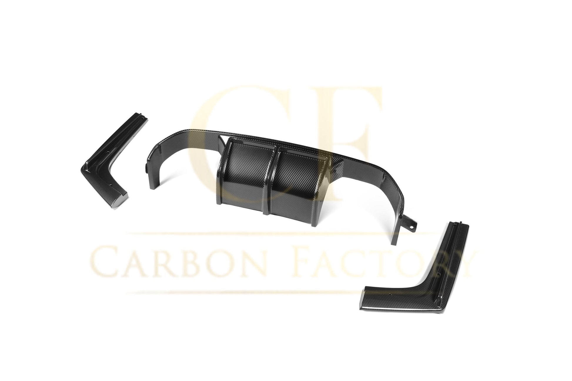 V Style Pre-Preg Carbon Fibre Rear Diffuser for BMW F80 M3 F82 F83 M4 14-20 - Carbon Factory