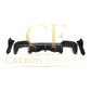 V Style Pre-Preg Carbon Fibre Rear Diffuser for BMW F97 X3M LCI 22-24 - Carbon Factory