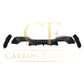 V Style Pre-Preg Carbon Fibre Rear Diffuser for BMW F97 X3M LCI 22-24 - Carbon Factory