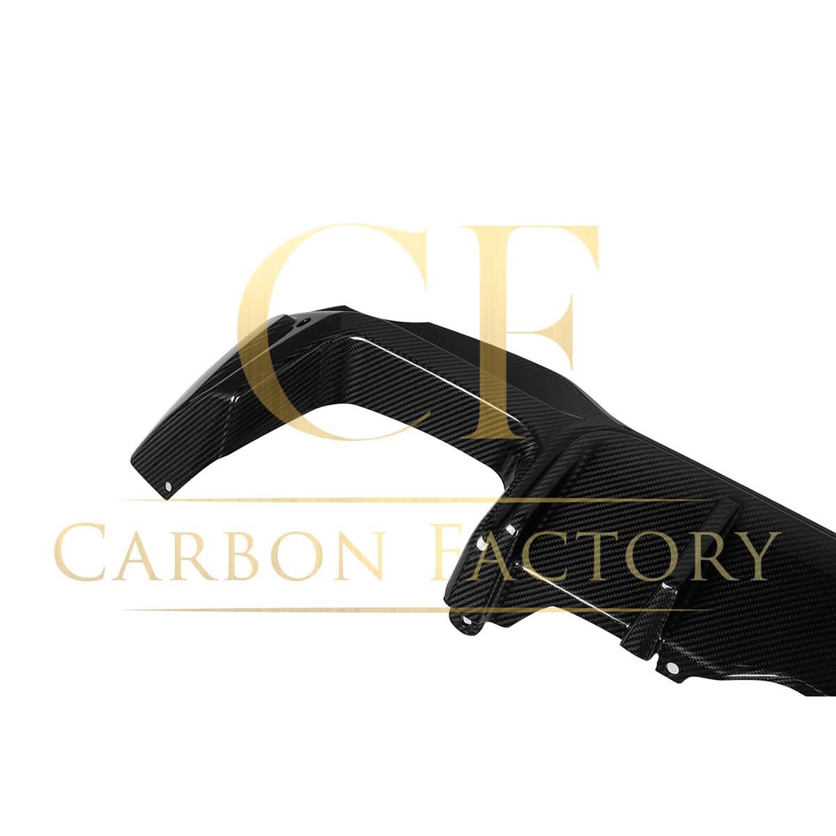 V Style Pre-Preg Carbon Fibre Rear Diffuser for BMW F97 X3M LCI 22-24 - Carbon Factory