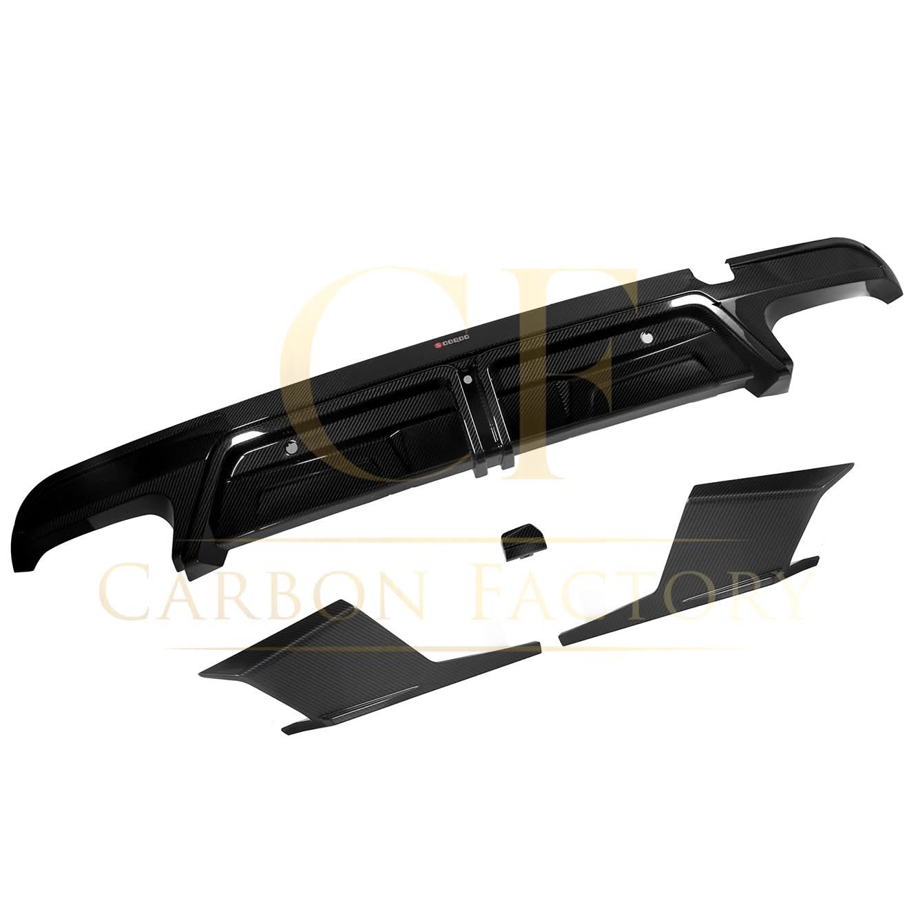 SQ Style Pre-Preg Carbon Fibre Rear Diffuser for BMW F95 X5M 20-Present - Carbon Factory