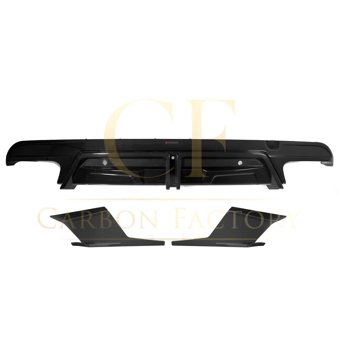 SQ Style Pre-Preg Carbon Fibre Rear Diffuser for BMW F95 X5M 20-Present - Carbon Factory
