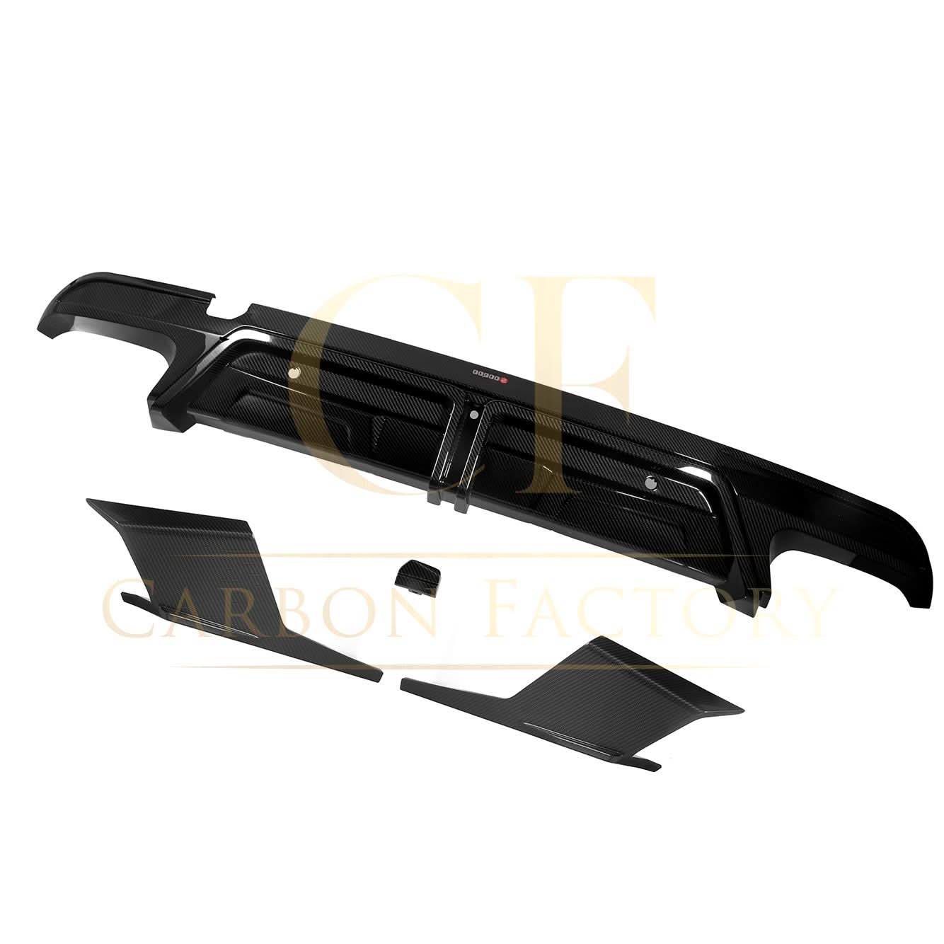 SQ Style Pre-Preg Carbon Fibre Rear Diffuser for BMW F95 X5M 20-Present - Carbon Factory