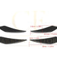 AC Style Pre-Preg Carbon Fibre Front Canards for BMW G80 M3 G82 G83 M4 21-Present - Carbon Factory