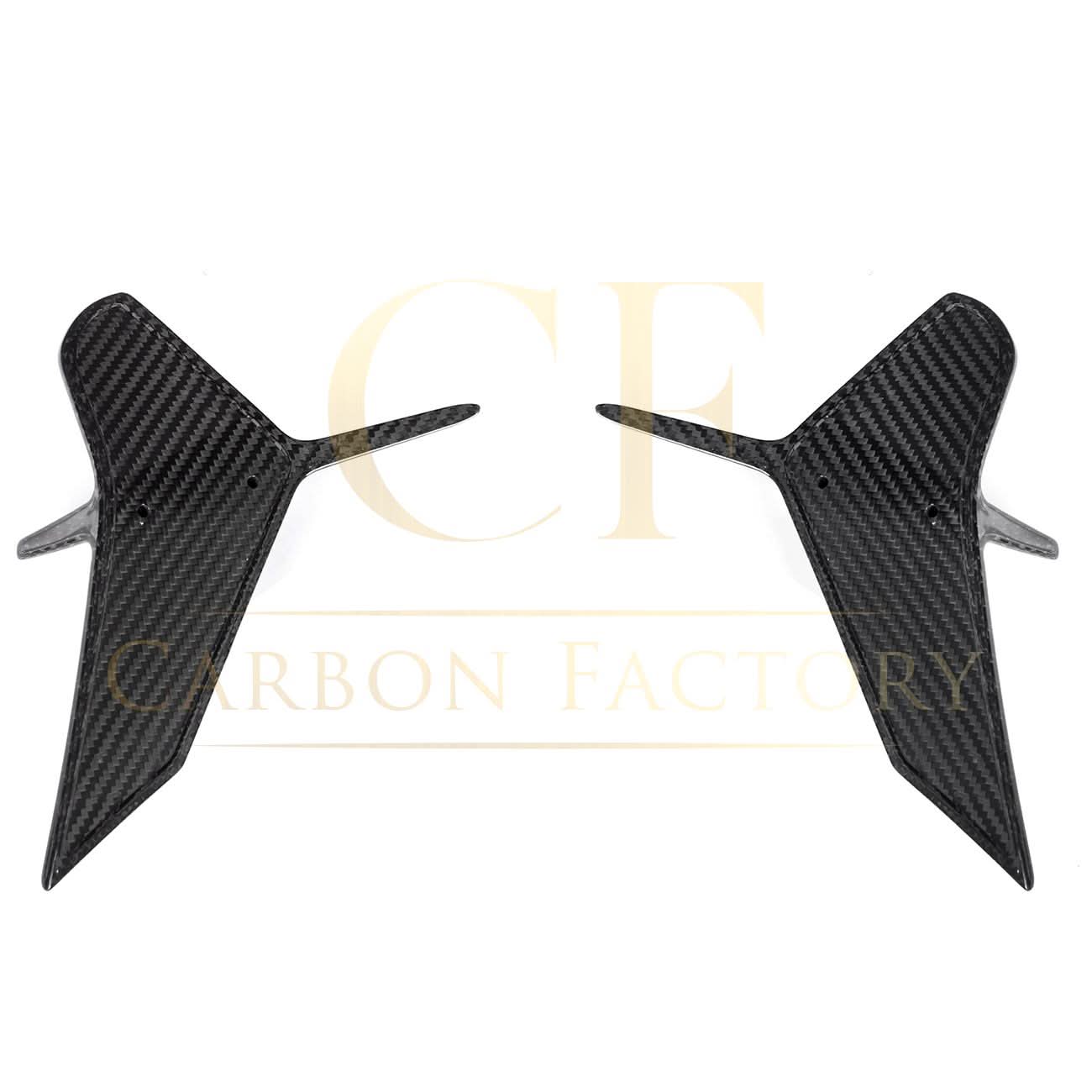 B Style Pre-Preg Carbon Fibre Rear Canards for BMW G14 G15 G16 8 Series 20-24 - Carbon Factory