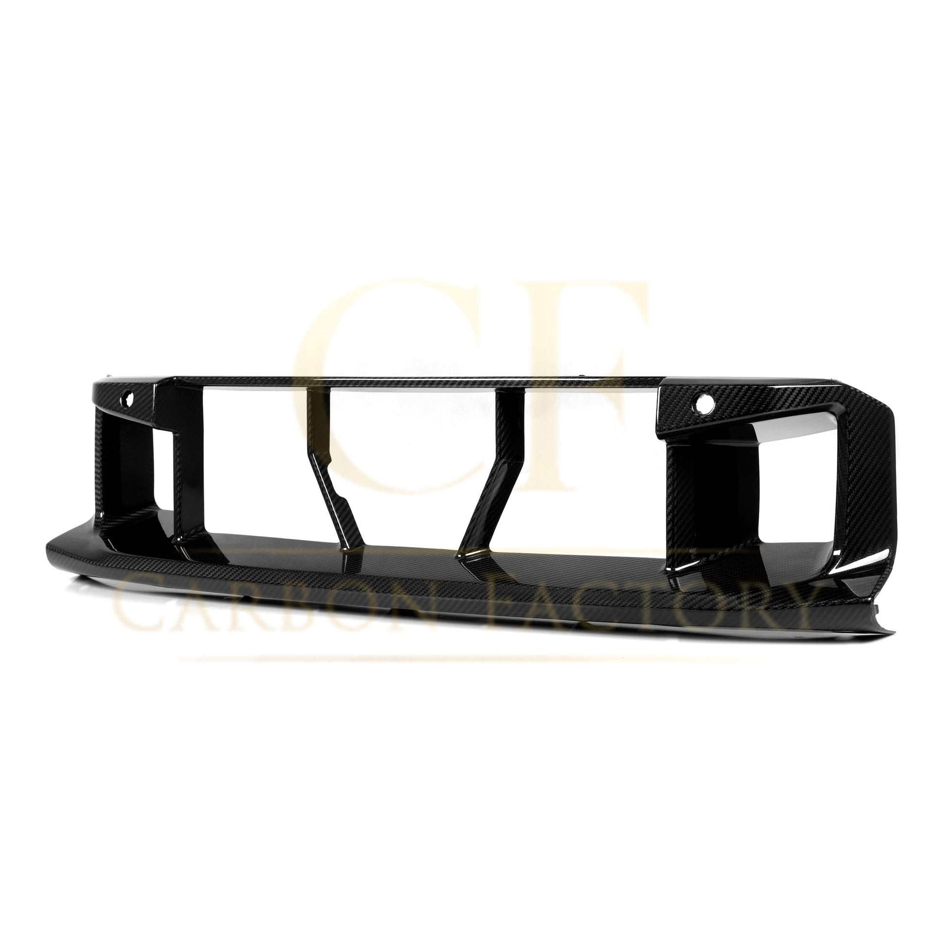 CF Style Pre-Preg Carbon Fibre Front Bumper Trim for BMW G87 M2 23-Present - Carbon Factory