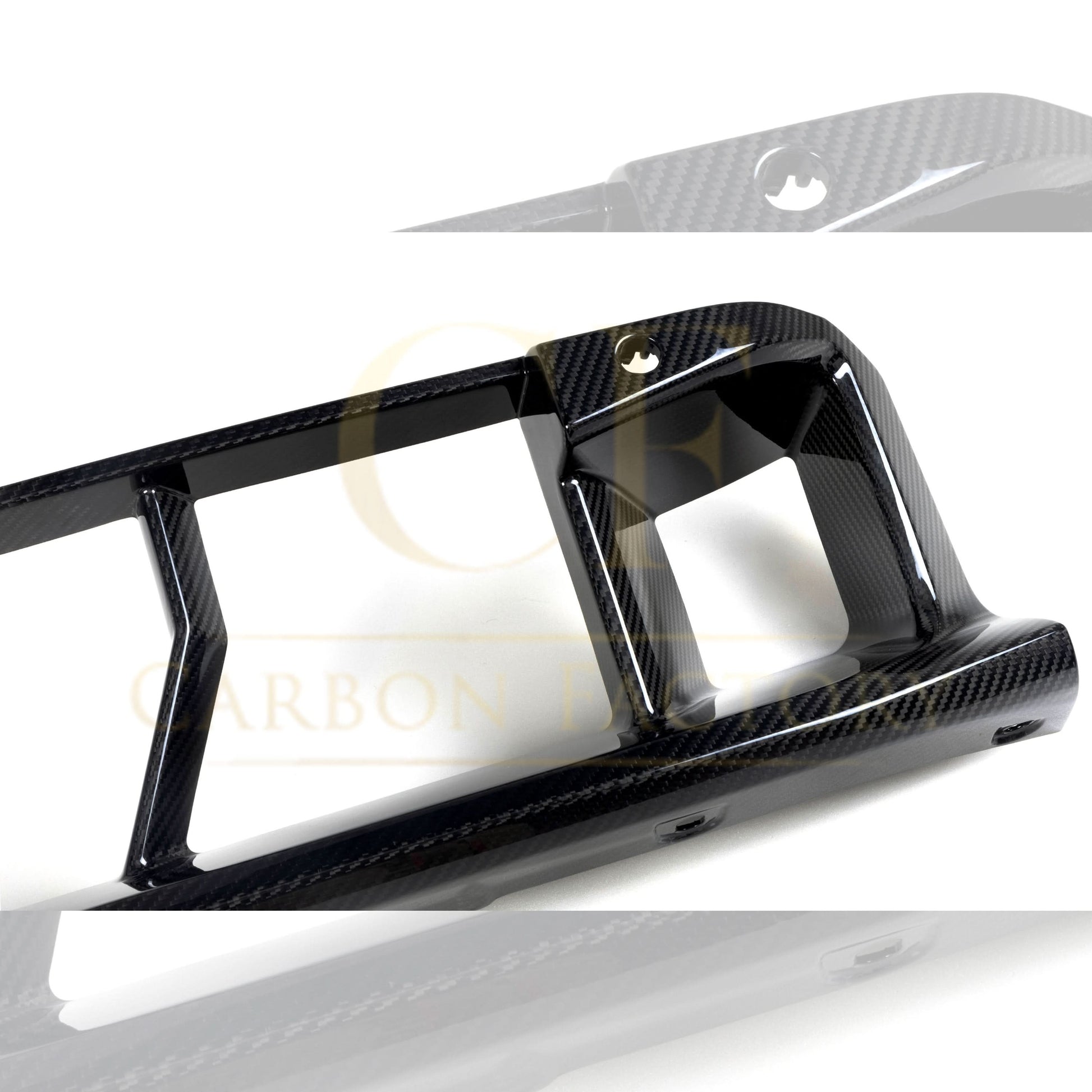CF Style Pre-Preg Carbon Fibre Front Bumper Trim for BMW G87 M2 23-Present - Carbon Factory