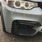 Competition Style Carbon Fibre Front Bumper Trims for BMW F80 M3 F82 F83 M4 14-20 - Carbon Factory