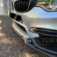 Competition Style Carbon Fibre Front Bumper Trims for BMW F80 M3 F82 F83 M4 14-20 - Carbon Factory