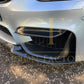 Competition Style Carbon Fibre Front Bumper Trims for BMW F80 M3 F82 F83 M4 14-20 - Carbon Factory
