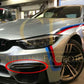 Competition Style Carbon Fibre Front Bumper Trims for BMW F80 M3 F82 F83 M4 14-20 - Carbon Factory