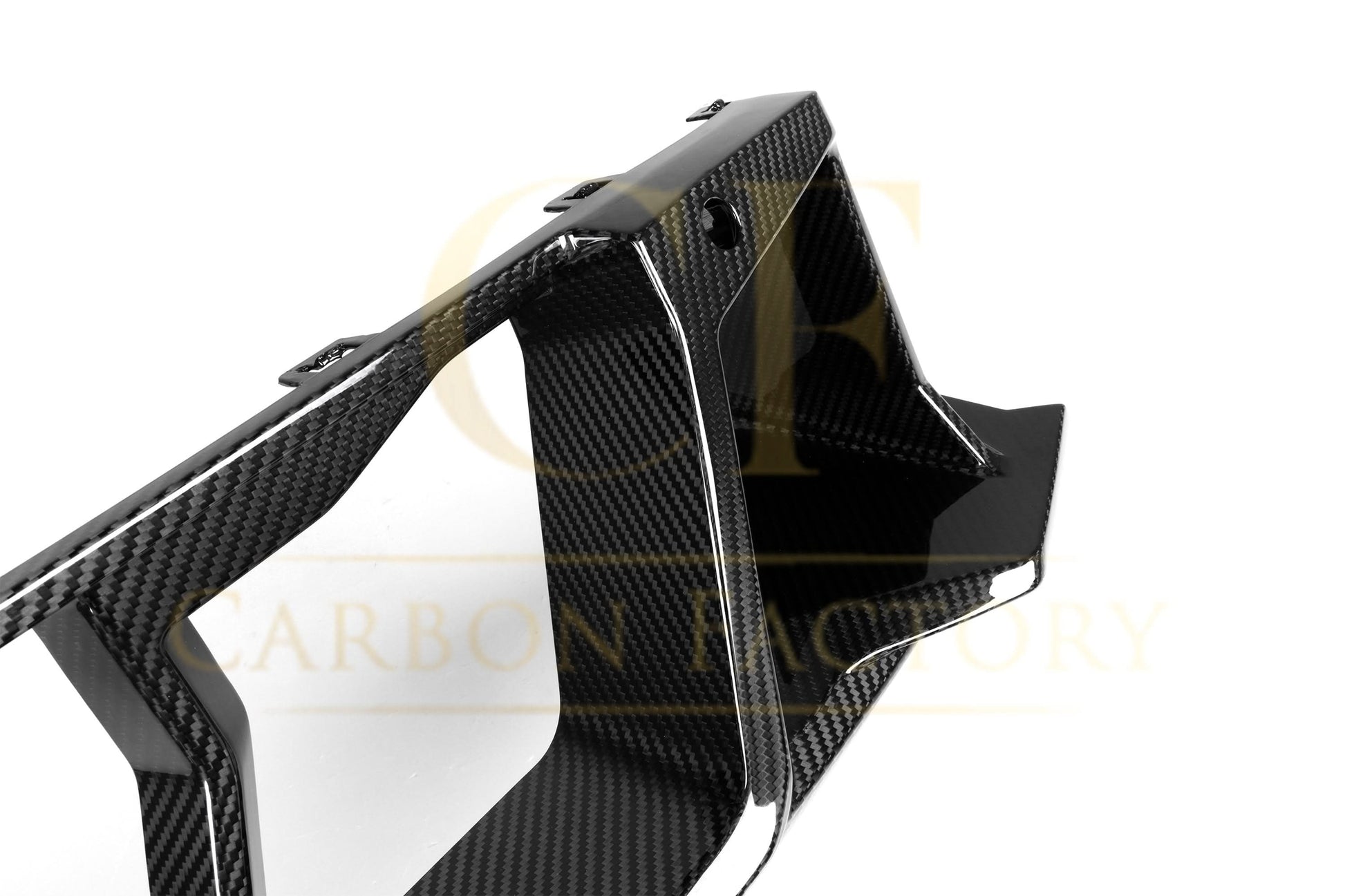 DS Style Pre-Preg Carbon Fibre Front Bumper Trim for BMW G87 M2 23-Present - Carbon Factory