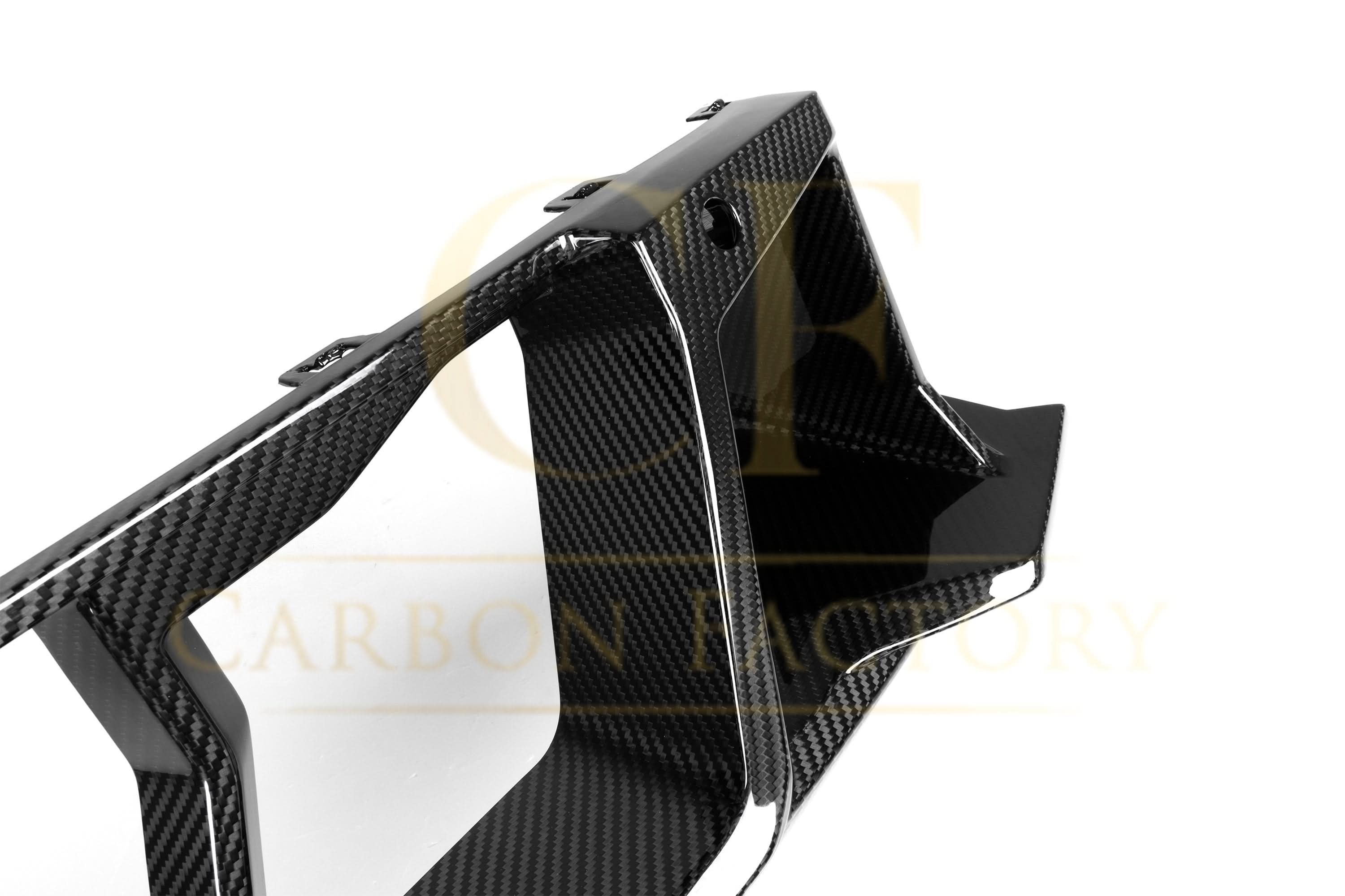 DS Style Pre-Preg Carbon Fibre Front Bumper Trim for BMW G87 M2 23-Present - Carbon Factory