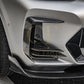 DS Style Pre-Preg Carbon Fibre Front Induction Trims for BMW G01 X3 G02 X4 G08 IX3 LCI 22-25 - Carbon Factory
