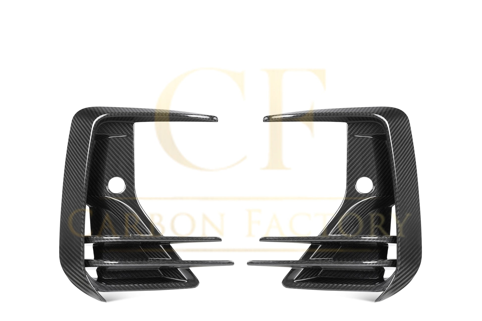 DS Style Pre-Preg Carbon Fibre Front Induction Trims for BMW G01 X3 G02 X4 G08 IX3 LCI 22-25 - Carbon Factory