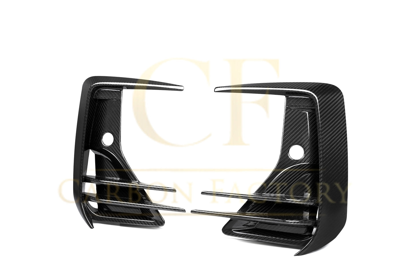 DS Style Pre-Preg Carbon Fibre Front Induction Trims for BMW G01 X3 G02 X4 G08 IX3 LCI 22-25 - Carbon Factory