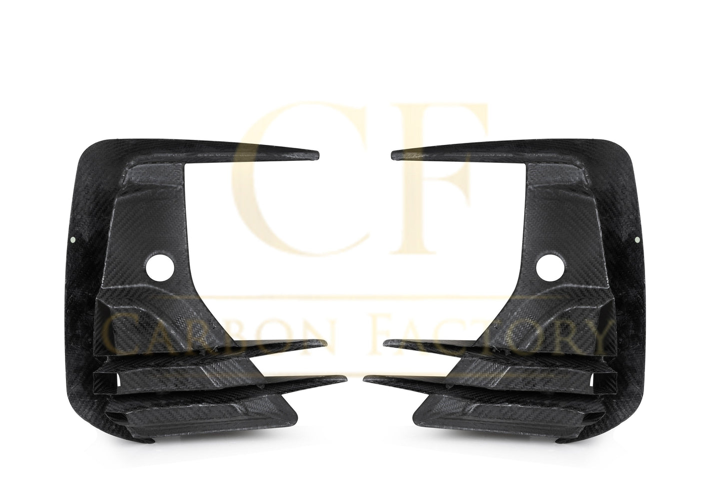 DS Style Pre-Preg Carbon Fibre Front Induction Trims for BMW G01 X3 G02 X4 G08 IX3 LCI 22-25 - Carbon Factory