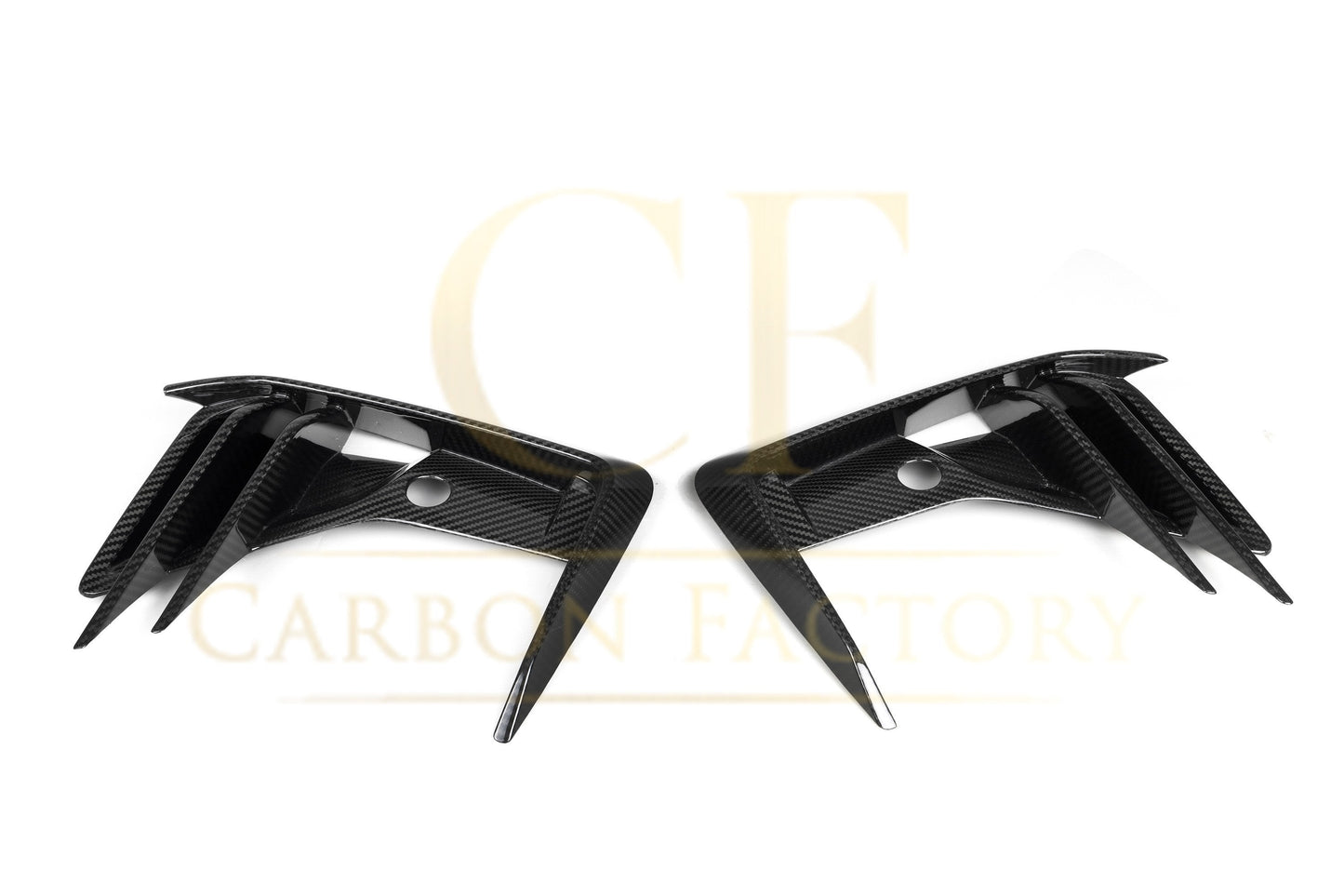 DS Style Pre-Preg Carbon Fibre Front Induction Trims for BMW G01 X3 G02 X4 G08 IX3 LCI 22-25 - Carbon Factory