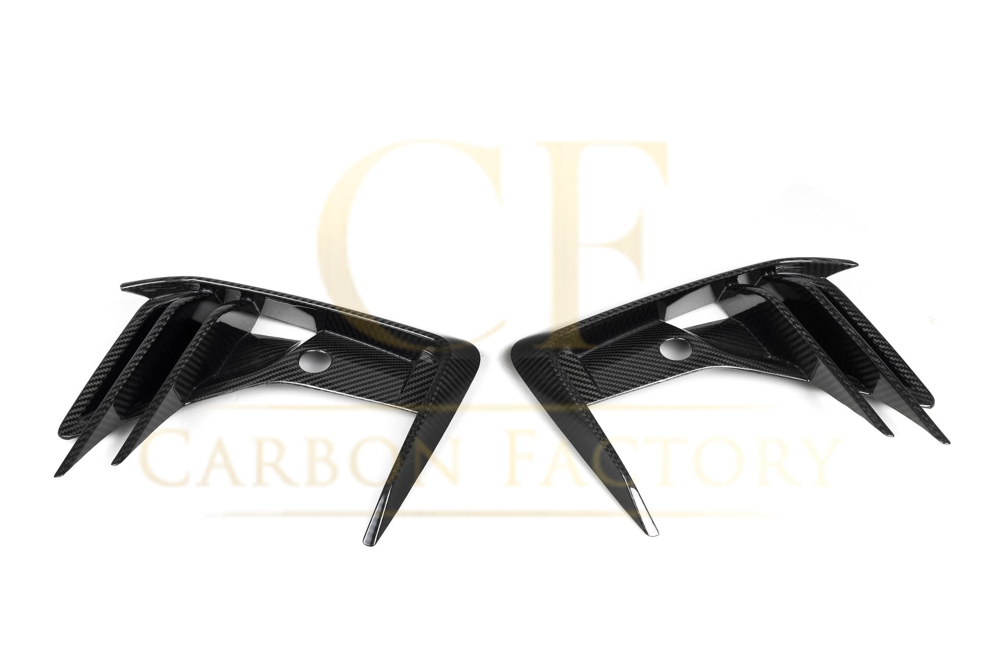 DS Style Pre-Preg Carbon Fibre Front Induction Trims for BMW G01 X3 G02 X4 G08 IX3 LCI 22-25 - Carbon Factory