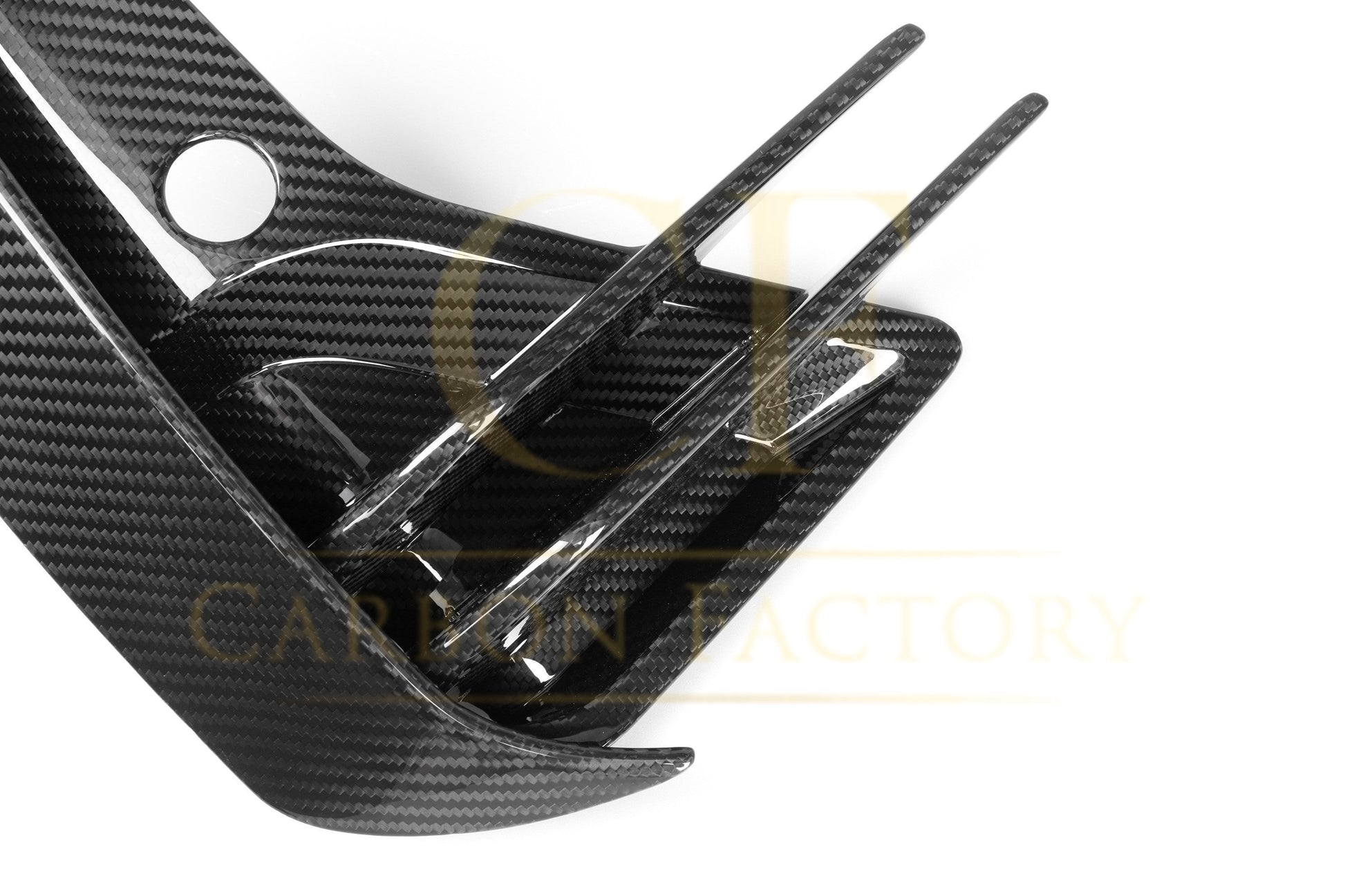 DS Style Pre-Preg Carbon Fibre Front Induction Trims for BMW G01 X3 G02 X4 G08 IX3 LCI 22-25 - Carbon Factory