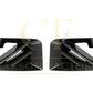 DS Style Pre-Preg Carbon Fibre Front Induction Trims for BMW G87 M2 23-Present - Carbon Factory