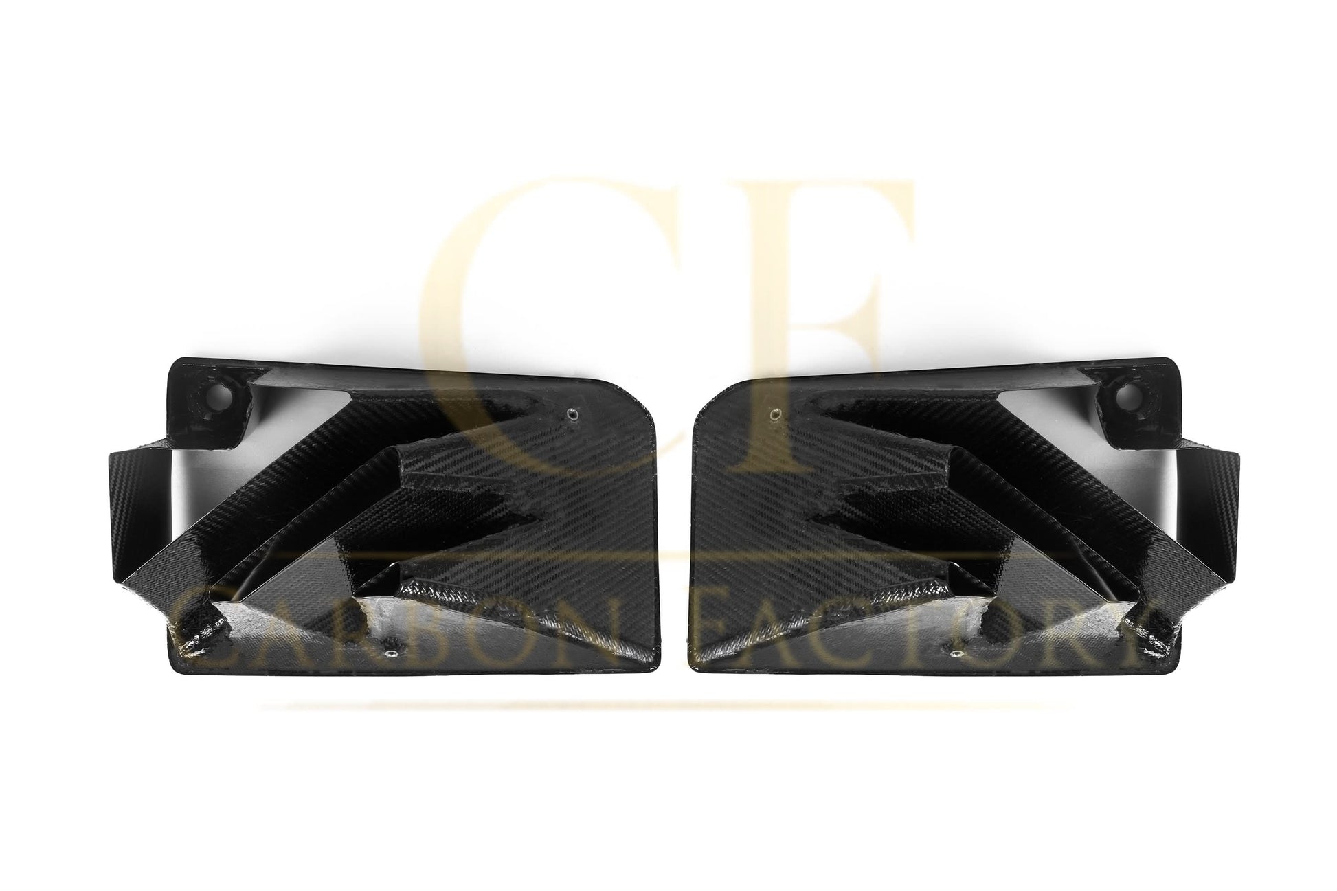 DS Style Pre-Preg Carbon Fibre Front Induction Trims for BMW G87 M2 23-Present - Carbon Factory