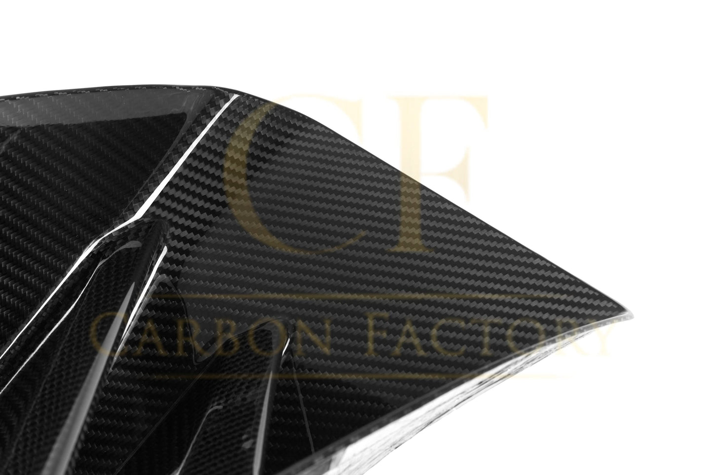 DS Style Pre-Preg Carbon Fibre Front Induction Trims for BMW G87 M2 23-Present - Carbon Factory