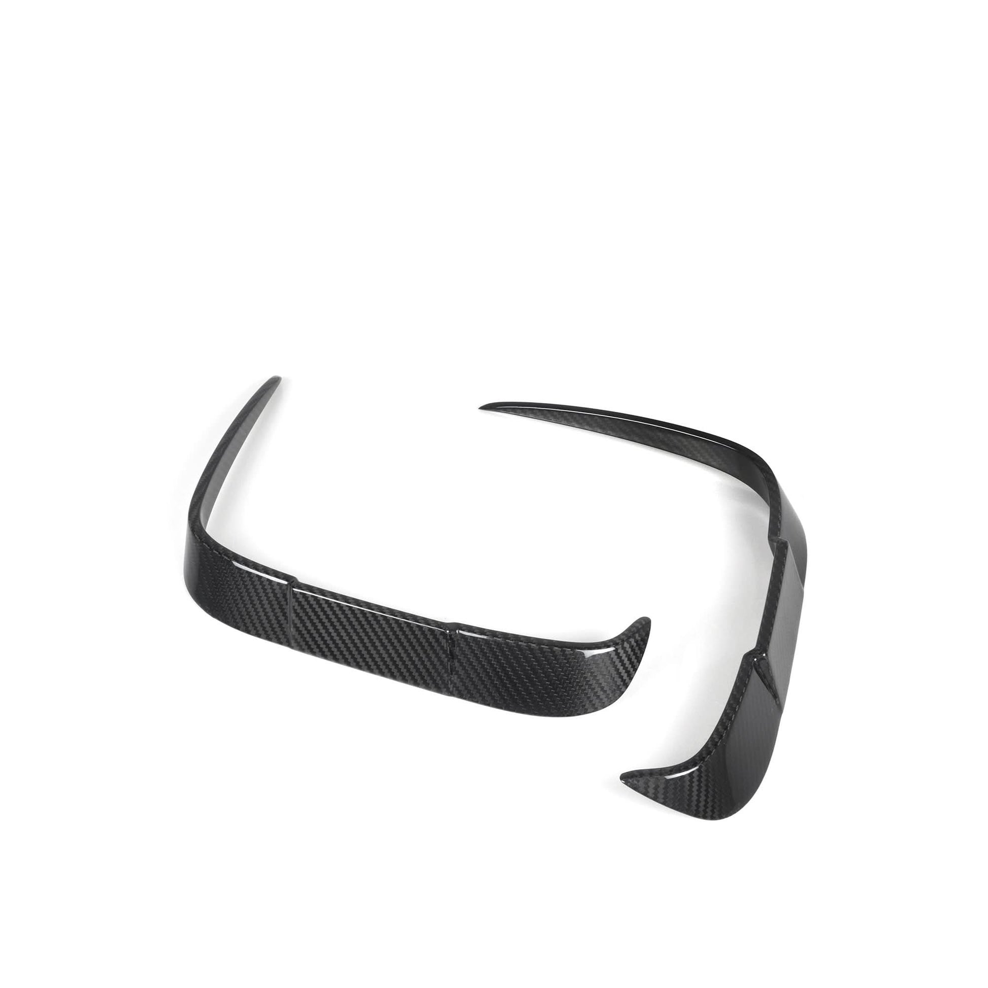 DS Style Pre-Preg Carbon Fibre Rear Bumper Canards for BMW F87 M2 13-21 - Carbon Factory