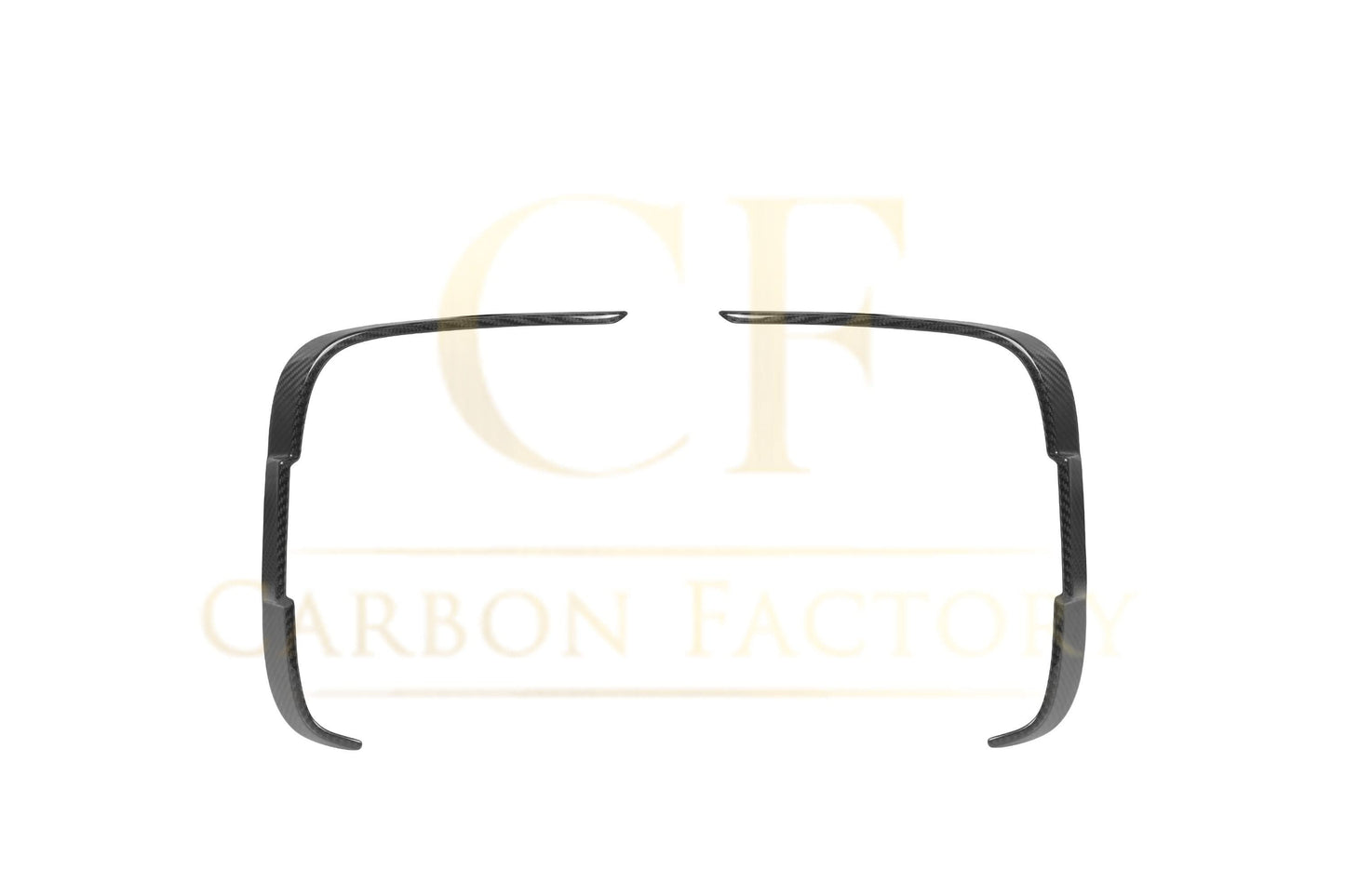 DS Style Pre-Preg Carbon Fibre Rear Bumper Canards for BMW F87 M2 13-21 - Carbon Factory