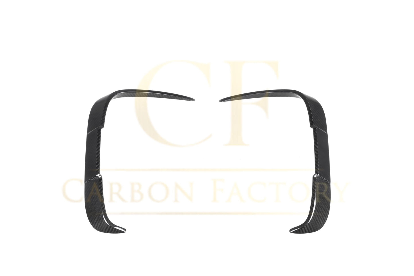 DS Style Pre-Preg Carbon Fibre Rear Bumper Canards for BMW F87 M2 13-21 - Carbon Factory