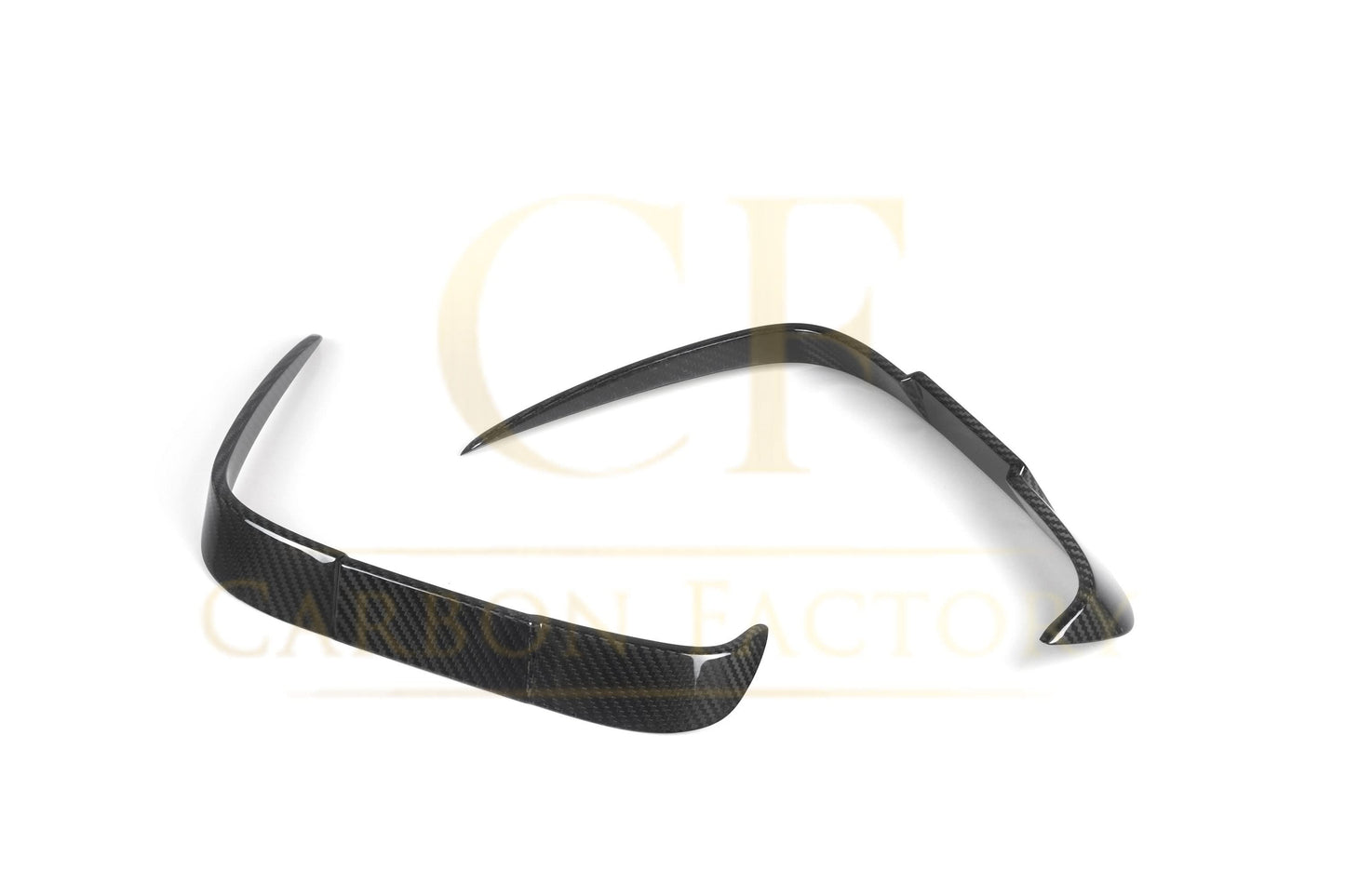 DS Style Pre-Preg Carbon Fibre Rear Bumper Canards for BMW F87 M2 13-21 - Carbon Factory