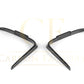 DS Style Pre-Preg Carbon Fibre Rear Bumper Canards for BMW F87 M2 13-21 - Carbon Factory