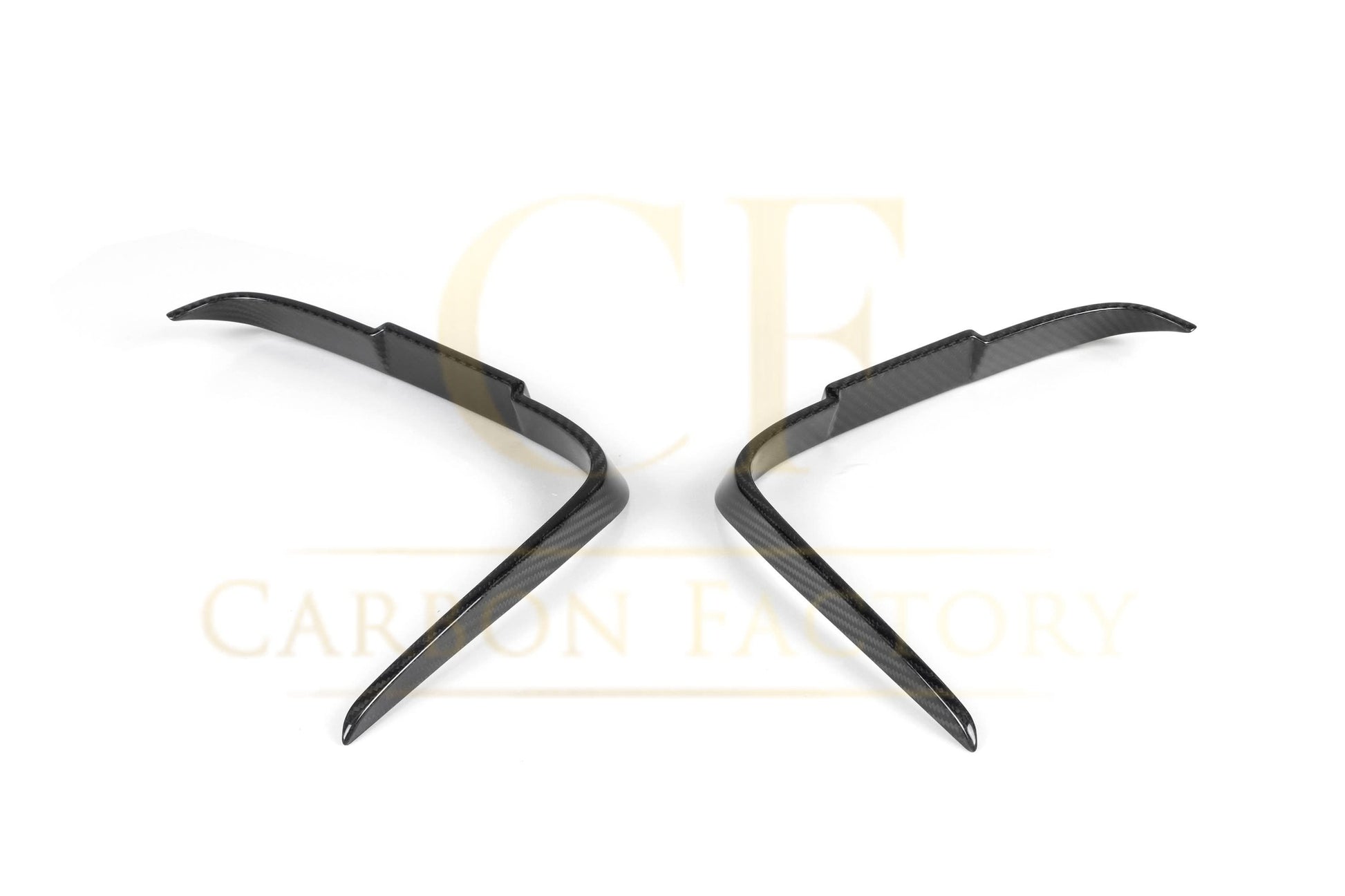 DS Style Pre-Preg Carbon Fibre Rear Bumper Canards for BMW F87 M2 13-21 - Carbon Factory