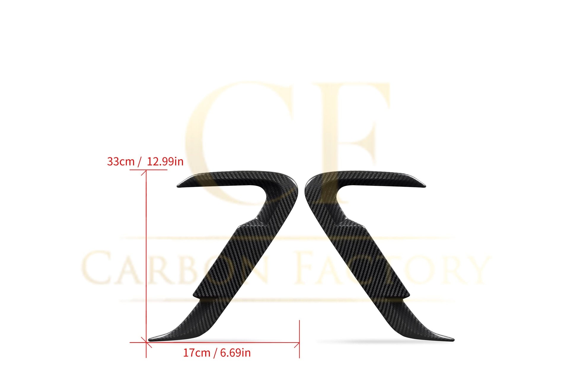 DS Style Pre-Preg Carbon Fibre Side Fender Trims for BMW G01 X3 G02 X4 G08 IX3 LCI 22-25 - Carbon Factory