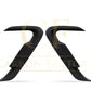 DS Style Pre-Preg Carbon Fibre Side Fender Trims for BMW G01 X3 G02 X4 G08 IX3 LCI 22-25 - Carbon Factory